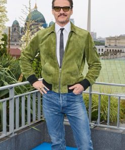 Pedro Pascal Suede Jacket