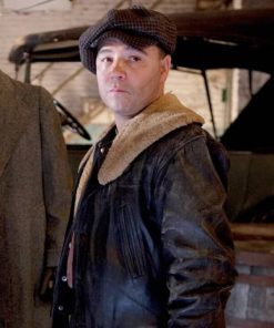 Stephen Graham Leather Coat