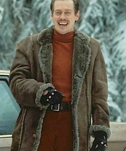 Steve Buscemi Shearling Coat