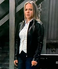Alexa Havins Leather Jacket
