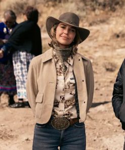 Arielle Kebbel Suede Jacket