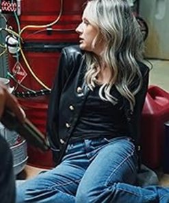 Christine Oswald Leather Jacket