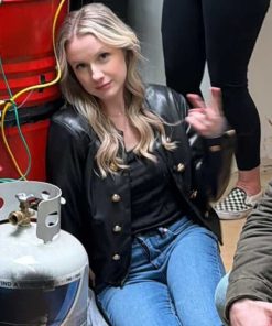 Christine Oswald Leather Jacket