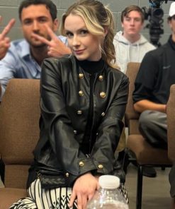 Christine Oswald Leather Jacket