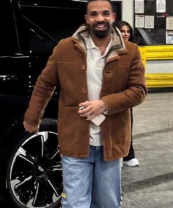 Drake Suede Shearling Jacket