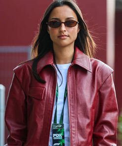 Alexandra Leclerc Leather Jacket