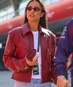 Alexandra Leclerc Leather Jacket