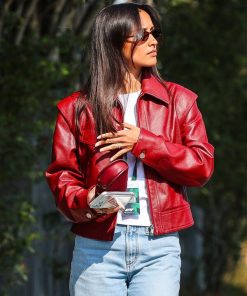 Alexandra Leclerc Leather Jacket