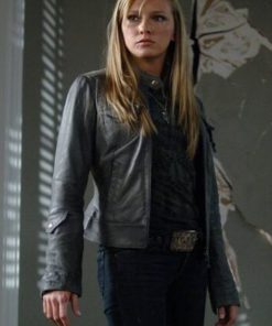 Katie Cassidy Leather Jacket