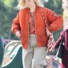 Elle Fanning Bomber Jacket