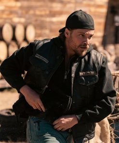 Kayce Dutton Leather Vest