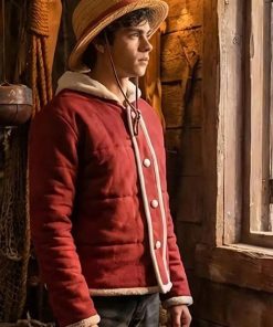 Monkey D. Luffy Shearling Jacket