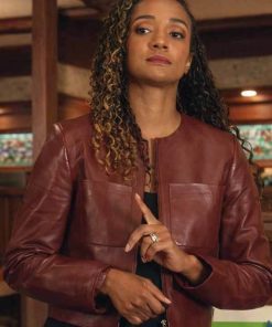 Nyla Harper Brown Jacket