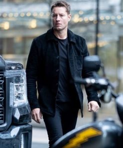 Justin Hartley Suede Jacket
