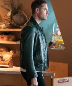 Justin Hartley Green Jacket