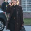 Fiona Rene Maroon Coat
