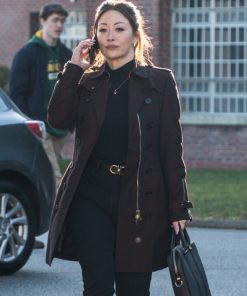 Fiona Rene Maroon Coat