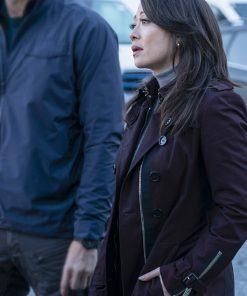Fiona Rene Maroon Coat
