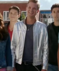 Orion Silver Leather Jacket