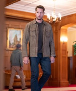Justin Hartley Suede Jacket