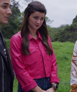 Amelia Jones Pink Jacket