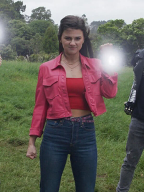 Amelia Jones Pink Jacket