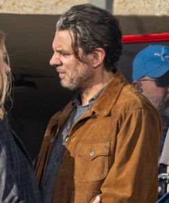 Bobby Cannavale Suede Jacket