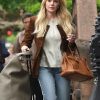 Lindsay Lohan Suede Jacket