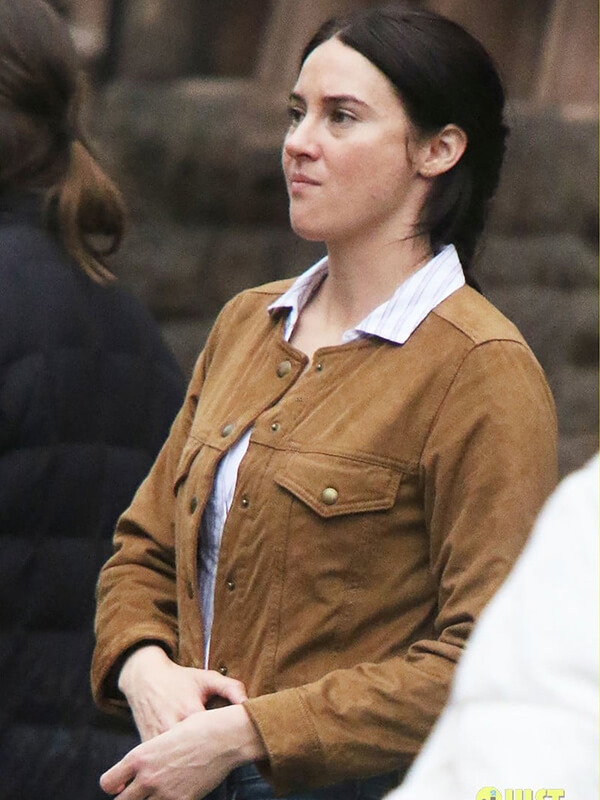 Shailene Woodley Suede Jacket
