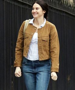 Shailene Woodley Suede Jacket