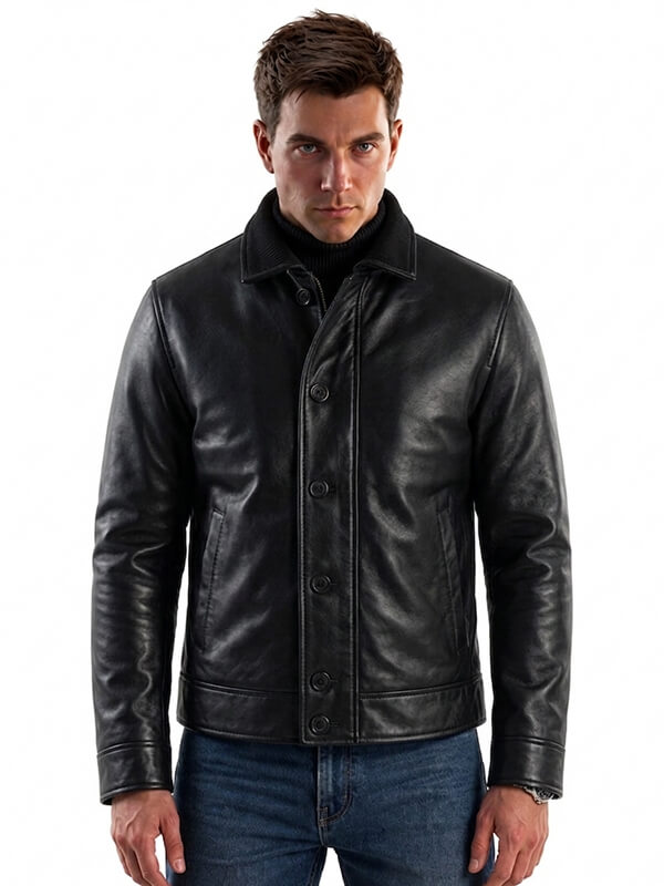 James Bond Leather Jacket