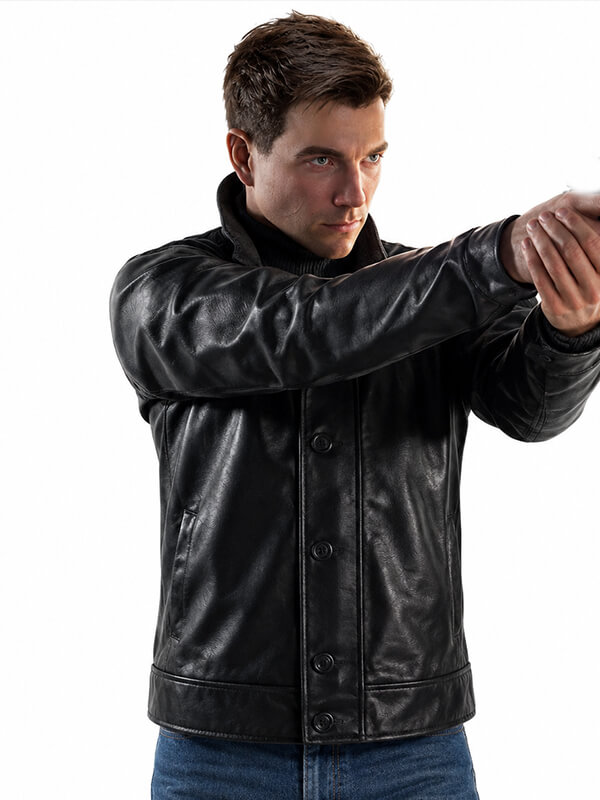 James Bond Leather Jacket