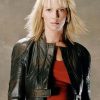 Uma Thurman Leather Jacket