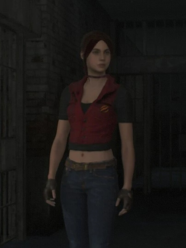 Claire Redfield Leather Vest