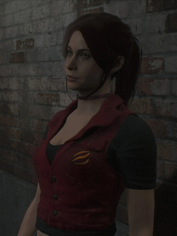 Claire Redfield Leather Vest