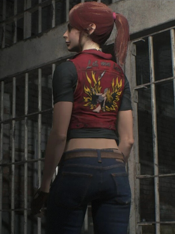 Claire Redfield Leather Vest