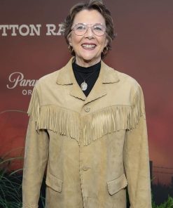Annette Bening Fringe Jacket