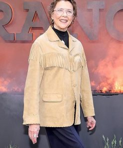 Annette Bening Fringe Jacket