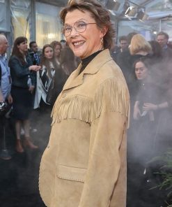 Annette Bening Fringe Jacket