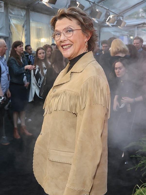 Annette Bening Fringe Jacket