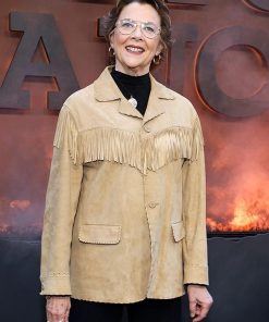 Annette Bening Fringe Jacket
