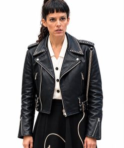 Riley Keough Biker Jacket