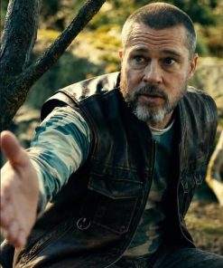 Brad Pitt Leather Vest
