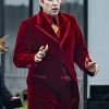 Nicolas Cage Velvet Coat
