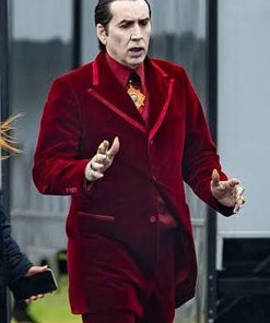 Nicolas Cage Velvet Coat