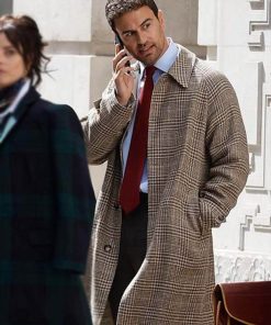 Eddie Horniman Plaid Coat