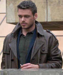Agent Ross Leather Coat