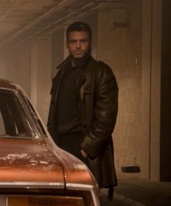 Agent Ross Leather Coat
