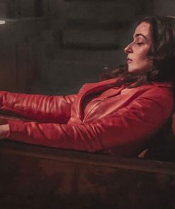 Elsa Bloodstone Leather Jacket