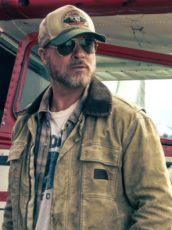 Brad Pitt Cotton Jacket